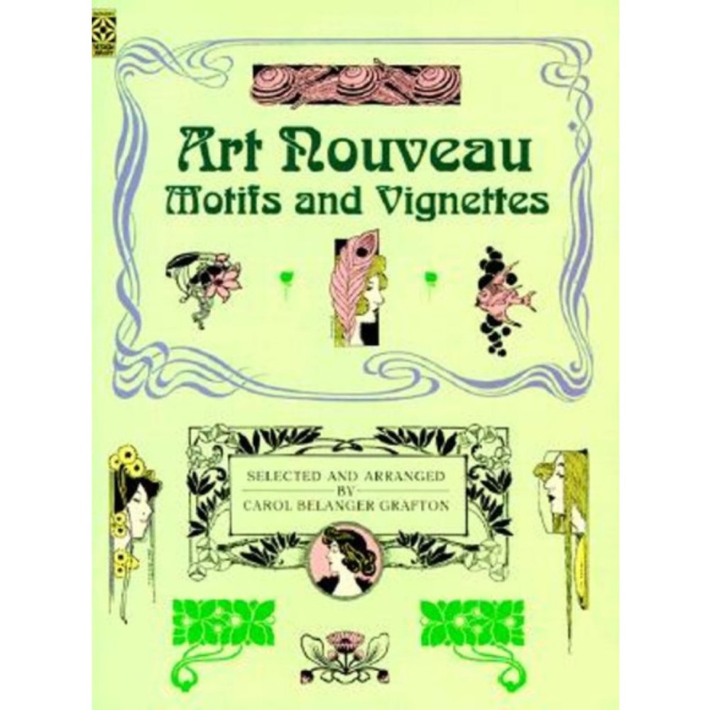 5/$25 - Art Nouveau Motifs and Vignettes by Carol Belanger